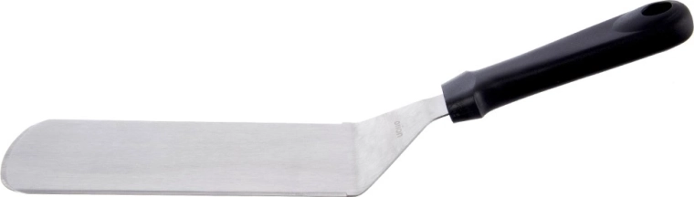 Manico ergonomico con foro per appenderla