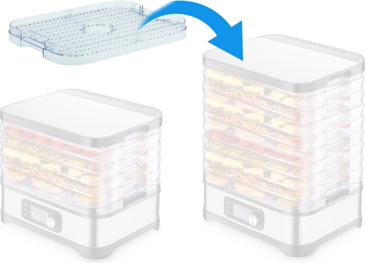 Expand your dehydrator’s capacity in one step