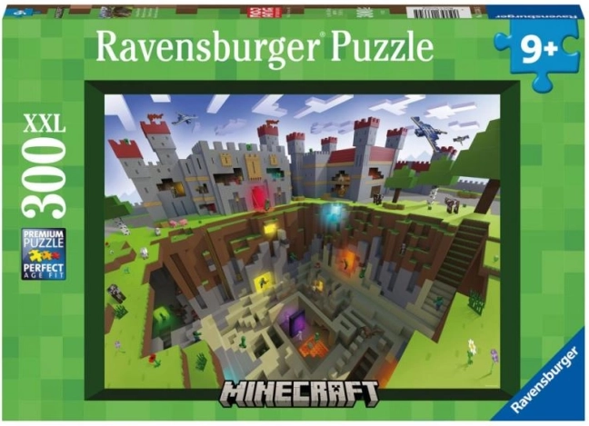 Puzzle Ravensburger Minecraft Cutaway 300 pezzi