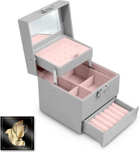 Uzamykateľné veko so zrkadielkom