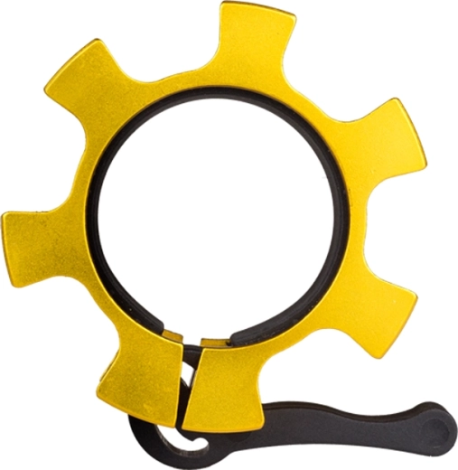 Durable aluminum build in gold