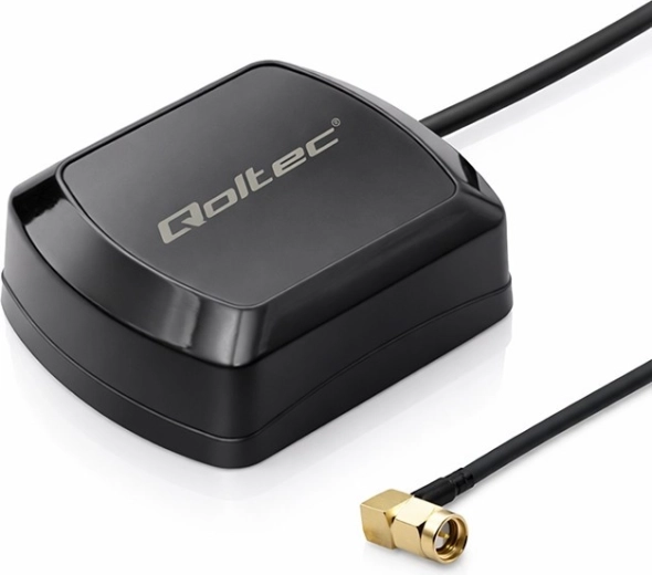 antenne GPS/GLONASS mobile avec base magnétique, omnidirectionnelle, 28 dBi, SMA coudé