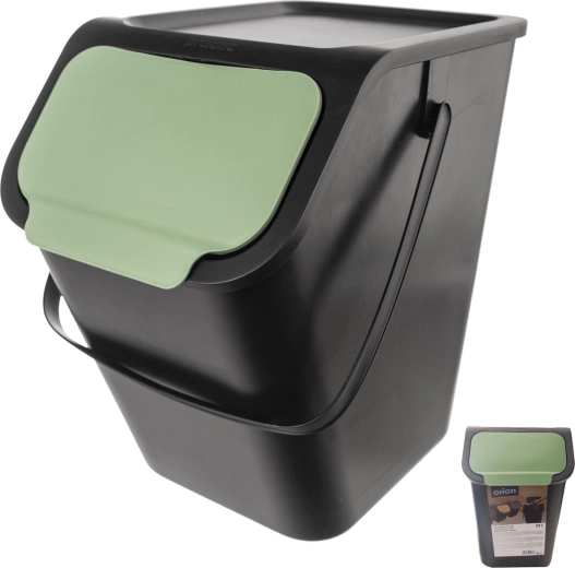 Cestino dei rifiuti UH Bin 25 l con coperchio verde