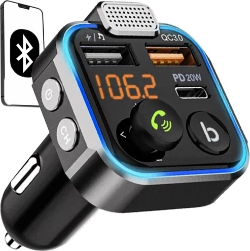 Bluetooth FM Transmitter with Car Charger XTROBB