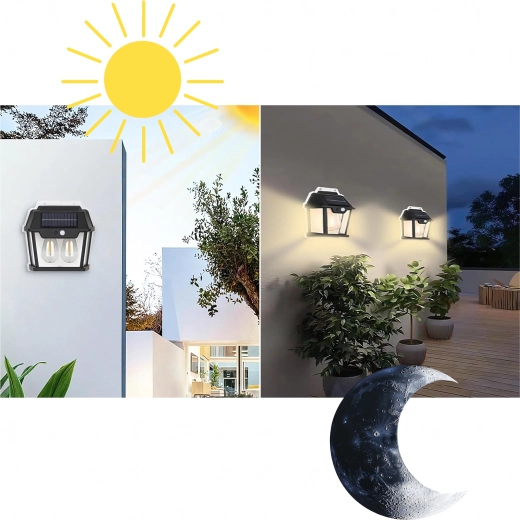 Automatic lighting from dusk to dawn