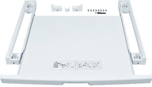 Connecting Piece for Bosch Washers and Dryers with Pull-Out Shelf
