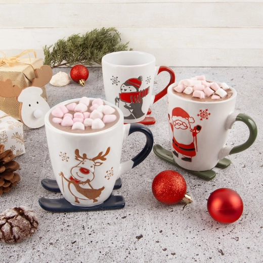 Assortiment de motifs de Noël pour une ambiance festive
