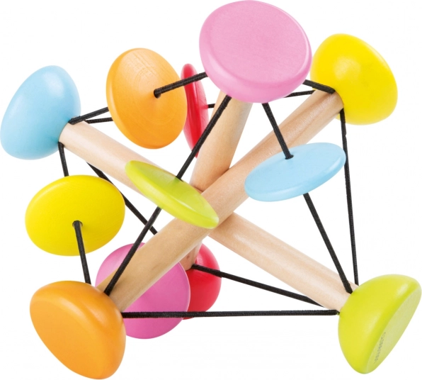Wooden motor skills grasping toy small foot