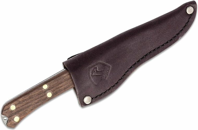 Ergonomic walnut handle
