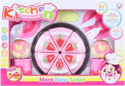 Cake Cutting Set with Tableware for Kids