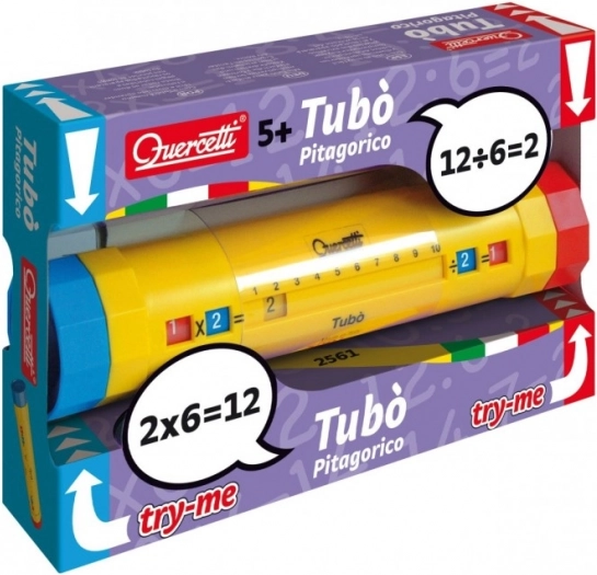 Multiplication Teaching Tube Quercetti