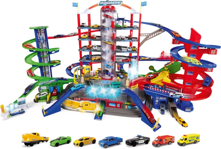 7 niveaux d’action et stationnement pour jusqu’à 35 voitures