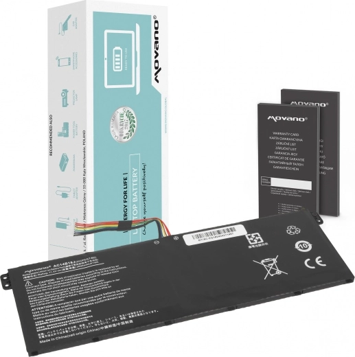 Batteria per notebook Acer Aspire ES1 e V3 Movano 3600 mAh 41 Wh