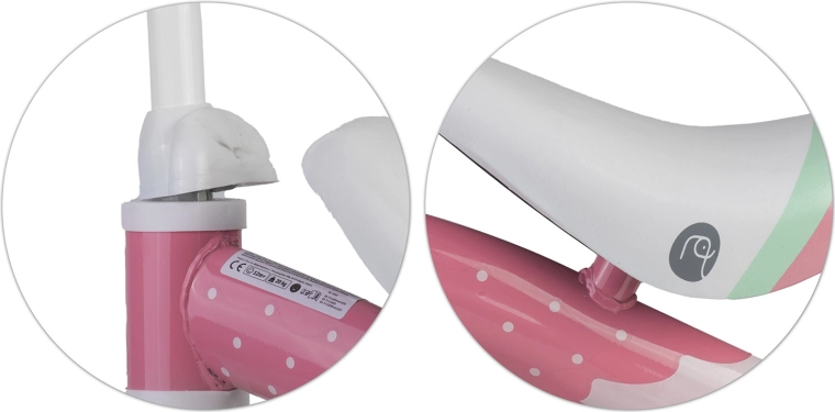 Telaio in metallo resistente e struttura leggera