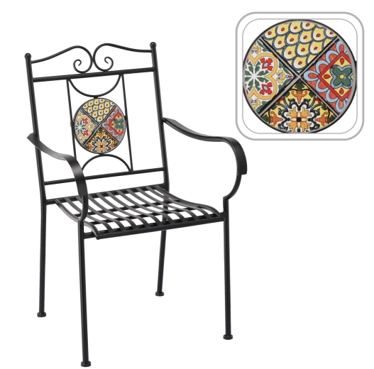 Une mosaïque décorative qui attire le regard