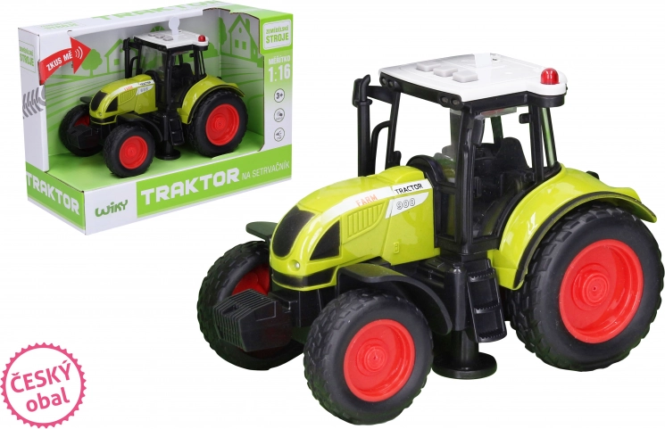 Trattore a frizione con effetti luminosi e sonori 18 cm
