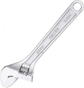Nastavljiv ključ 8" DELI TOOLS (srebrn)