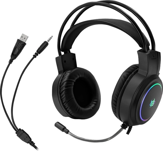 Cuffie da gioco Tracer GameZone GZ X1 con illuminazione RGB e microfono