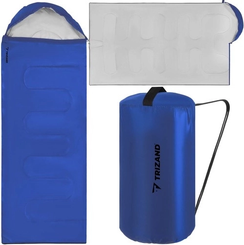 Light Sleeping Bag with Hood Trizand for Outdoor Use