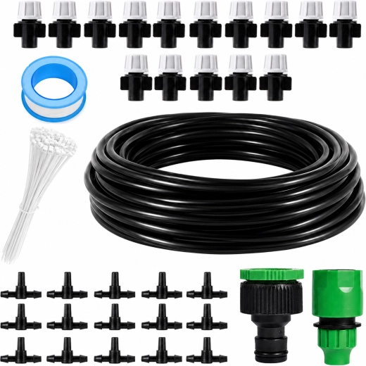Set with hose and connectors