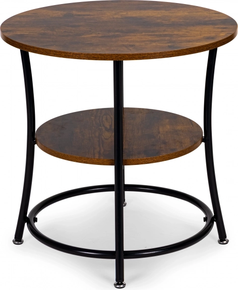 Tavolino da caffè rotondo industriale ModernHome
