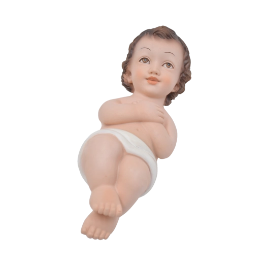 Statuina del Bambin Gesù per presepe 30 cm
