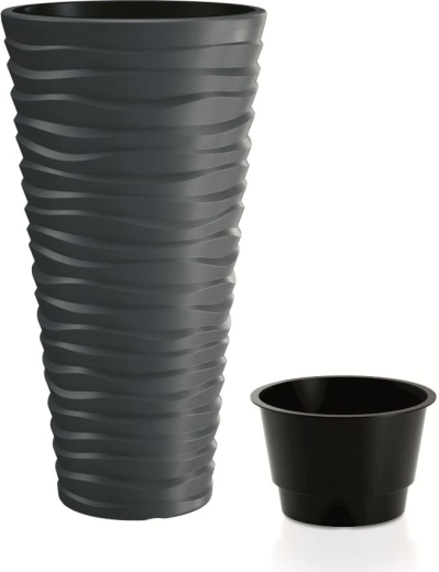 Vaso Sand Slim con inserto antracite