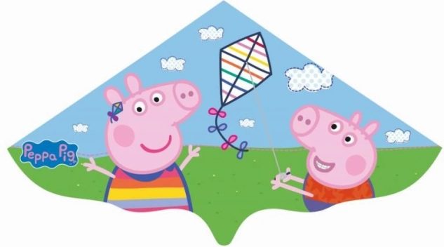 Children's Kite PEPPA PIG made of durable PE film