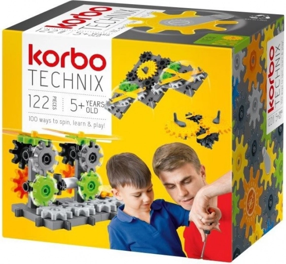 Korbo Technix construction set 122 pieces