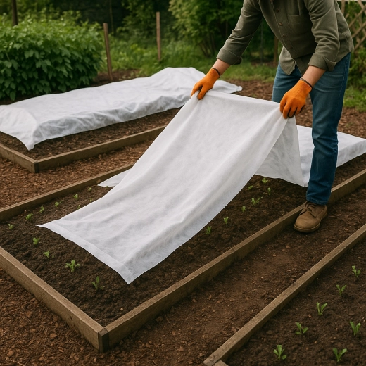 Winter and spring white agrotextile 2 × 10 m, 30 g/m²