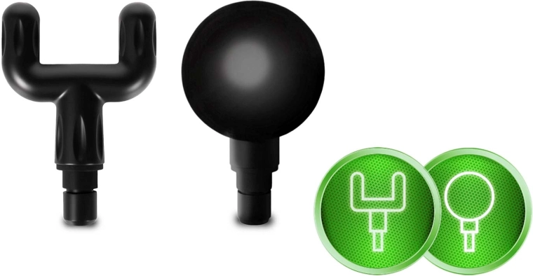 6 testine per un massaggio mirato su tutto il corpo