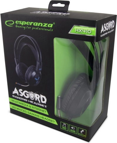 ASSGARD gaming headset with microphone and LED backlight