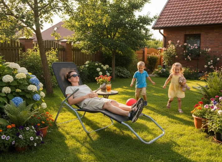 Repose-pieds intégré pour un meilleur repos