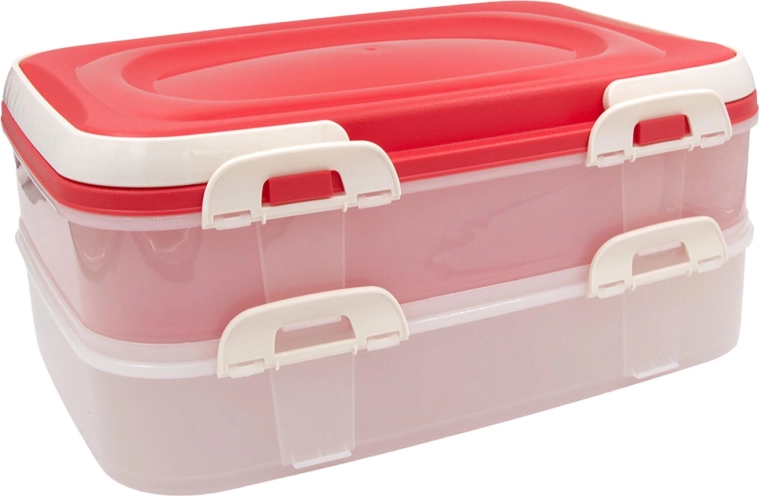 Clip robuste e coperchio ermetico