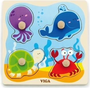 Wooden Sea Insert Puzzle