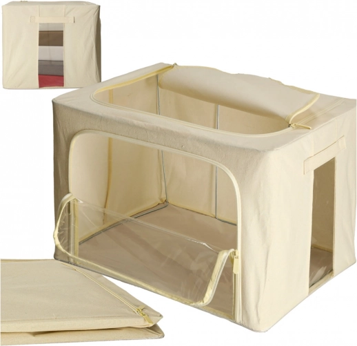 Organizer tessile per armadio con intelaiatura 100 l