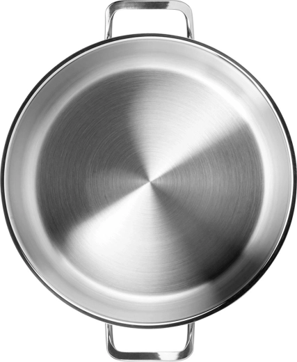 Solid 18/10 stainless steel for long service life