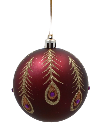 Finitions mates et brillantes avec motifs dorés