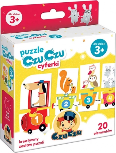 CzuCzu Puzzle-Zug mit Zahlen – Zählen lernen
