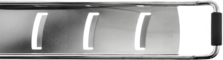 Cinque lame in acciaio affilate per fette uniformi