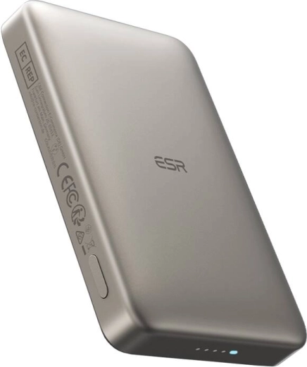 ESR Qi2 MagSlim Magnetic Power Bank 10,000 mAh Sand