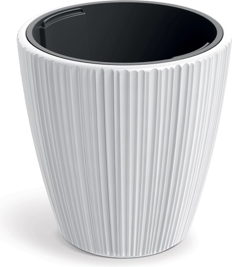 Vaso ORO con inserto bianco 19,9 cm