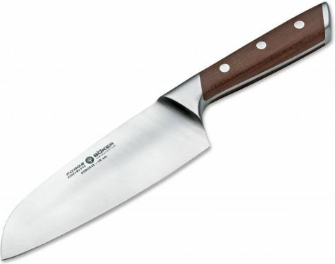 Böker Manufaktur Forge Wood santoku konyhakés 16 cm juharfa
