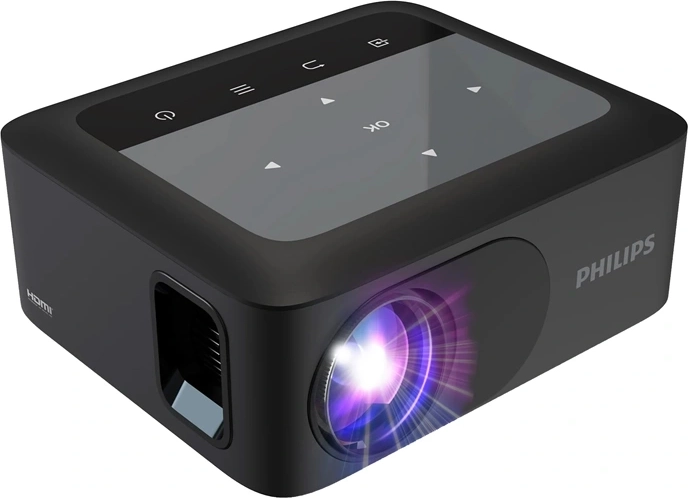 Philips mini projektor N-110 720p czarny