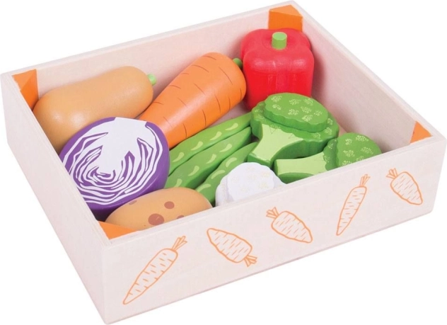 Scatola con Verdure Bigjigs Toys