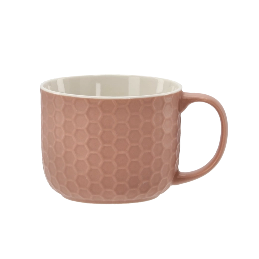 Stylish texture with honeycomb pattern