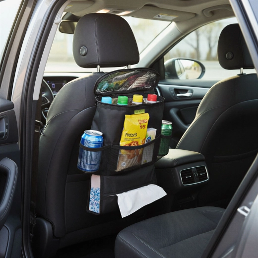 Bagsædeorganizer til bilen med termoisolerende indlæg