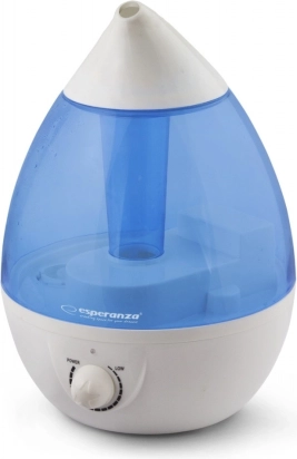 Ultrazvukový zvlhčovač vzduchu esperanza cool vapor s LED podsvícením