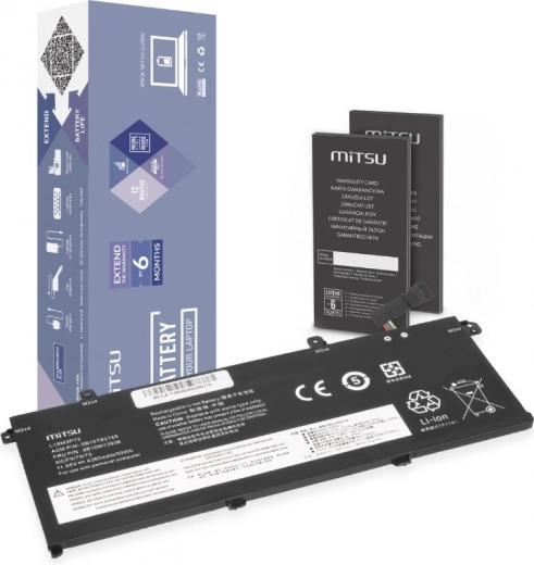 MITSU baterie pro Lenovo ThinkPad T490/T495/P43s/P14s 4350 mAh 50 Wh 11,55 V