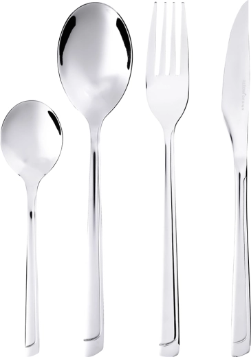 Ensemble de couverts Cosmo 24 pièces dans une boîte cadeau (flocage)